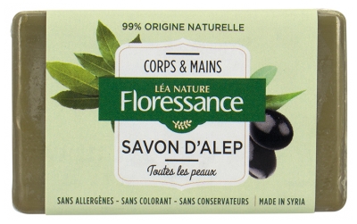 Floressance Savon d'Alep Corps & Mains 100 Grammes