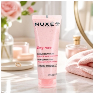 Nuxe Very rose Gommage Éclat pour le Visage 75 ML