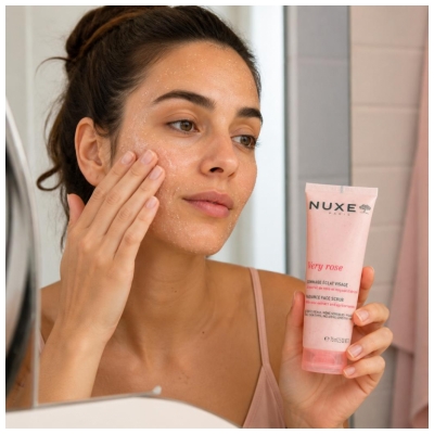Nuxe Very rose Gommage Éclat pour le Visage 75 ML