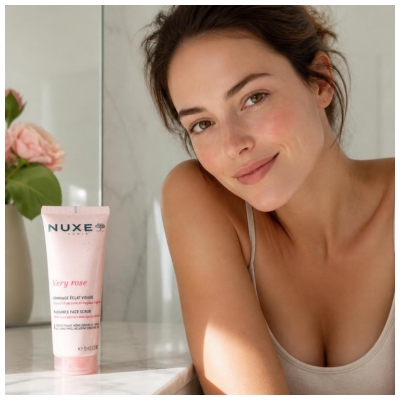 Nuxe Very rose Gommage Éclat pour le Visage 75 ML