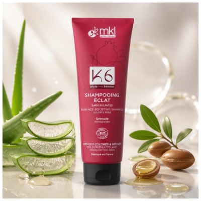 MKL Green Nature K6 Shampoing Éclat Cheveux Colorés Biologique 250 ML