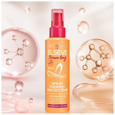 L'Oréal Paris Elseve Dream Long Spray Thermoprotecteur Sans Rinçage 150 ml