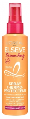 L'Oréal Paris Elseve Dream Long Spray Thermoprotecteur Sans Rinçage 150 ml