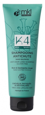 MKL Green Nature K4 Shampoing Anti Chute Cheveux Fatigués Biologique 250 ML