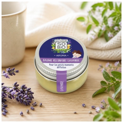 Léa Nature SO BIO étic Aroma Baume Réconfort Lavande Bio 25 Grammes