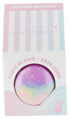 Inuwet Boule de Bain 120 Grammes - Parfum : Bubble Gum