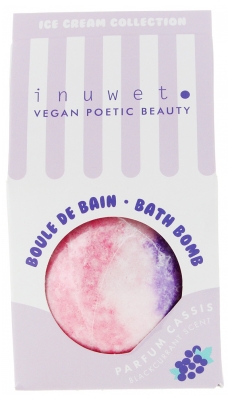 Inuwet Boule de Bain 120 Grammes - Parfum : Cassis