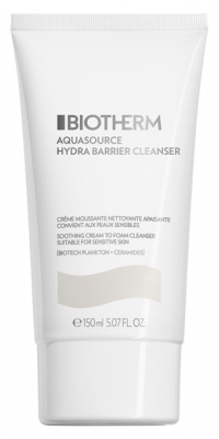 Biotherm Aquasource Crème Moussante Nettoyante Apaisante Visage 150 ML
