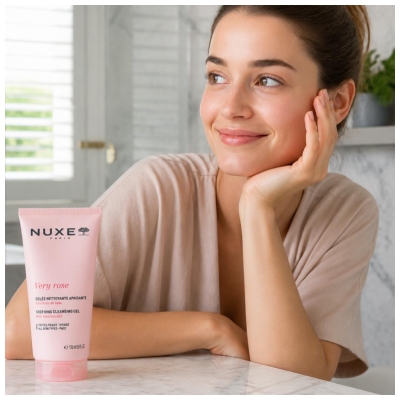 Nuxe Very rose Gelée Nettoyante et Apaisante 150 ML