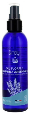 Simply Bio Eau Florale de Romarin à Verbenone Bio Flacon Vaporisateur 200 ml