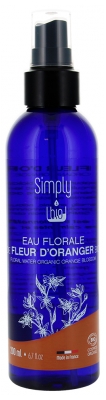 Simply Bio Eau Florale de Fleur d'Oranger Bio Flacon Vaporisateur 200 ml