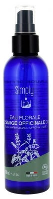 Simply Bio Eau Florale de Sauge Officinale Bio Flacon Vaporisateur 200 ml