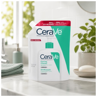 CeraVe Gel Moussant Eco Recharge 473 ML