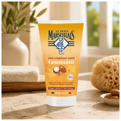 Le Petit Marseillais Soin Hydratant Gommant Corps 150 ML