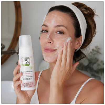 Léa Nature SO BIO étic Mousse Nettoyante Apaisante Biologique 150 ML