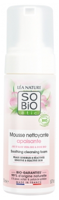 Léa Nature SO BIO étic Mousse Nettoyante Apaisante Biologique 150 ML