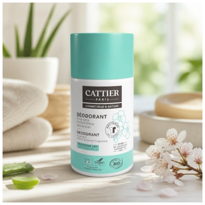 Cattier Déodorant 24H Bio 50 ML
