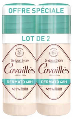 Cavaillès Dermato 48H Stick 2 x 40 ml