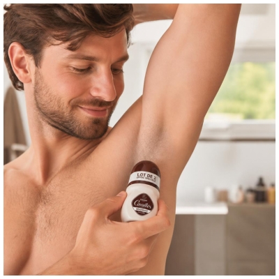 Cavaillès Dermato 48H Homme Roll-On 50Mlx2