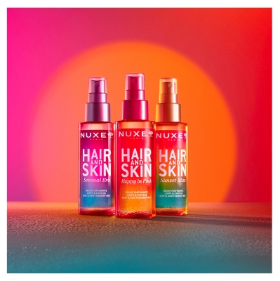 Nuxe Hair And Skin Sunset Bliss Brume Parfumante pour le Corps et les Cheveux 100 ml