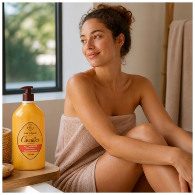 Cavaillès Huile de Douche Veloutante Peaux Sensibles 750 ml