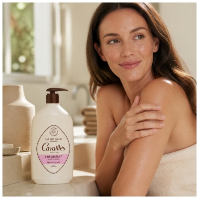 Cavaillès Lait Bain Douche Hydratant 1 L