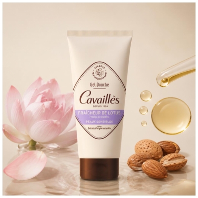 Cavaillès Douche Fleur de Lotus 200 ml