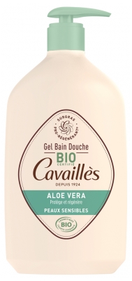 Cavaillès Gel Bain et Douche Aloe Vera Peaux Sensibles 1 L