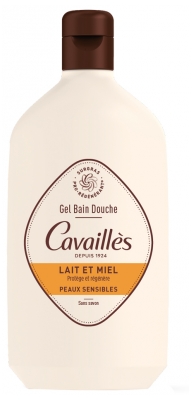 Cavaillès Gel Bain et Douche Lait et Miel 400 ml