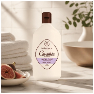 Cavaillès Lait Bain Douche Lait de Figue 400 ml