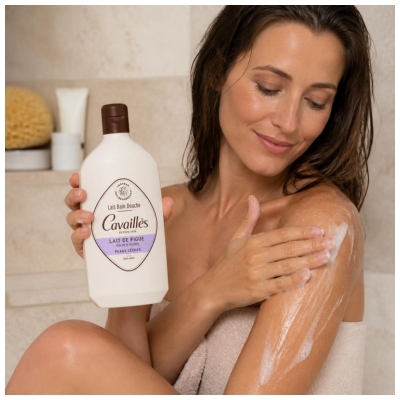 Cavaillès Lait Bain Douche Lait de Figue 400 ml