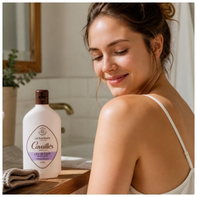 Cavaillès Lait Bain Douche Lait de Figue 400 ml