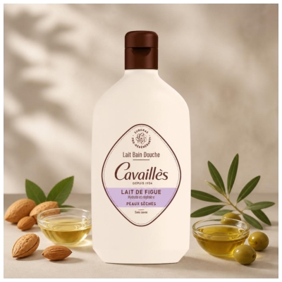 Cavaillès Lait Bain Douche Lait de Figue 400 ml
