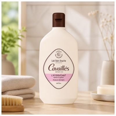 Cavaillès Lait Bain Douche Hydratant 400 ml