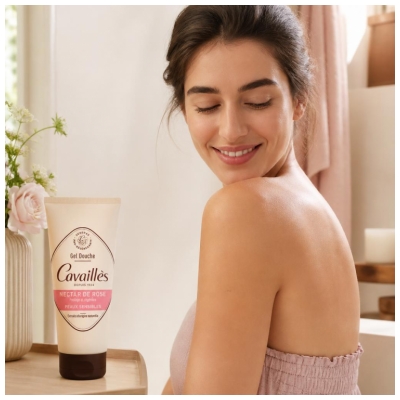 Cavaillès Gel Douche Surgras Nectar Rose 200 ML