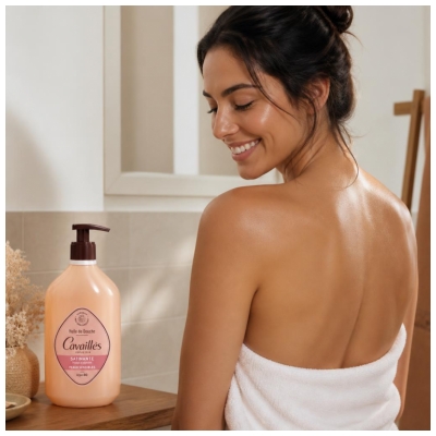 Cavaillès Huile de Douche Satinante Peaus Sensibles 750 ml