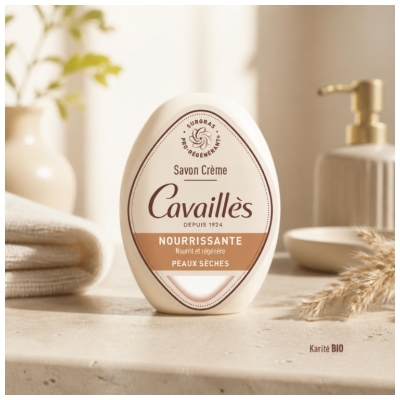 Cavaillès Savon Crème Nourrissant Peaux Sensible 100 g