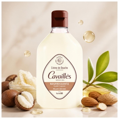 Cavaillès Crème de Douche Nourrissante Peaux Sèches 250 ml