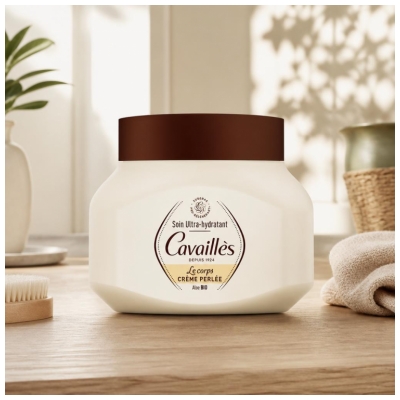 Cavaillès Le Corps Crème Perlée Ultra-Hydratante Aloe 500 ml