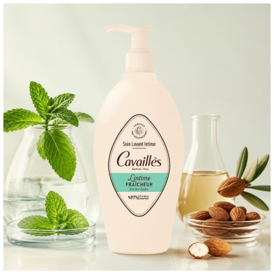 Cavaillès Soin Lavant Toilette Intime Fraîcheur 500 ml