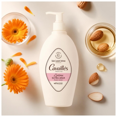Cavaillès Soin Lavant Toilette Intime Extra-Doux 500 ml
