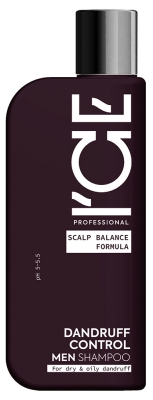 ICE Professional MEN Shampoing Anti-Pellicules Sèches et Grasses 250 ml
