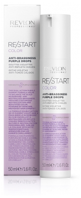 Revlon Professional Re/Start Color Gouttes Violettes Anti-Reflets Chauds Cheveux Blonds 50 ml
