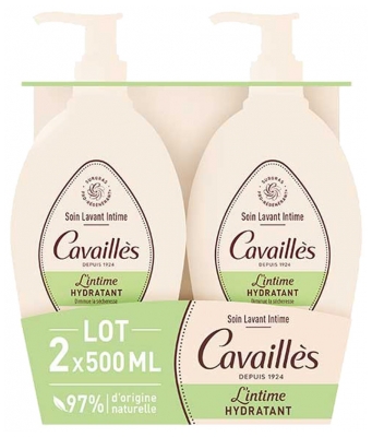 Cavaillès Soin Lavant Toilette Intime Hydratant 2 x 500 ml