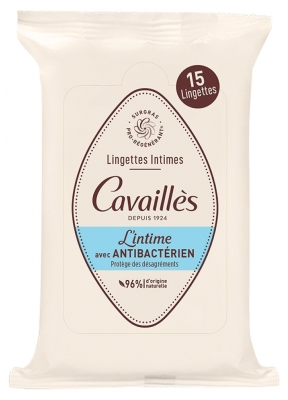 Cavaillès Lingettes Anti-Bactériennes 15 lingettes