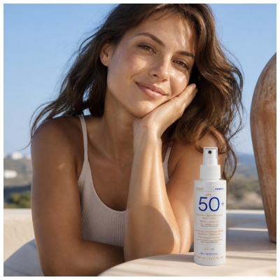 Korres Yoghurt Émulsion Solaire Corps et Visage SPF50+ 150 ML