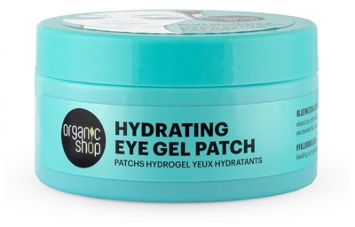 Organic Shop Patchs Yeux Hydratant Matcha et Acide Hyaluronique 60 Unités