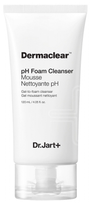 Dr. Jart+ Dermaclear Mousse Nettoyante pH Visage 120 ML