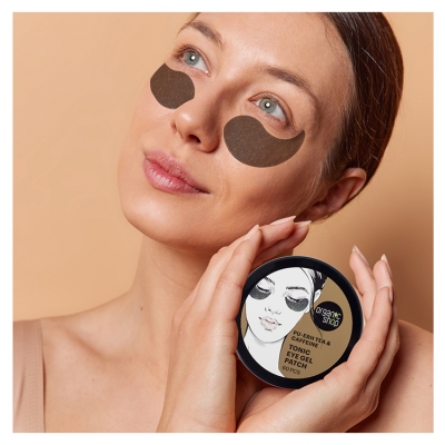Organic Shop Patchs Hydrogel Yeux Tonifiants au Thé pu-Erh et à la Caféine