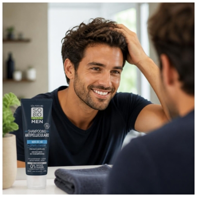 Léa Nature SO BIO étic Men Shampoing Anti-Pelliculaire Biologique 250 ML